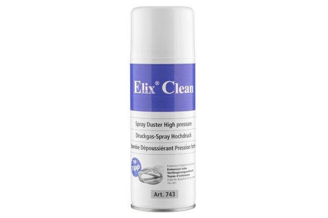 Spray Duster ELIX CLEAN HIGH PRESSURE -non-flammable 300ml Spray Duster ELIX CLEAN HIGH PRESSURE -non-flammable 300ml