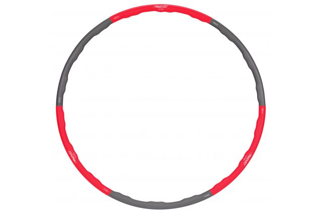 Fitness Hula Hoop AVENTO 42HF 100cm 1,2kg Pink/Grey Fitness Hula Hoop AVENTO 42HF 100cm 1,2kg Pink/Grey