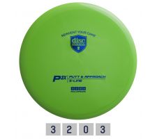 Discgolf DISCMANIA Putter S-LINE P3X lime 3/2/0/3
