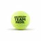 Padel tennis balls Dunlop TEAM PADEL 3 pet Padel tennis balls Dunlop TEAM PADEL 3 pet