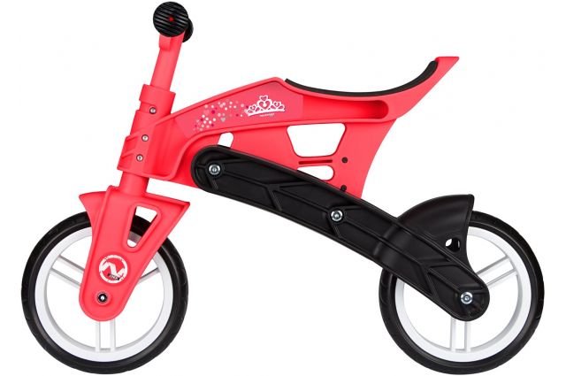 Bicycle-scooter Nijdam ADJUSTABLE 52LA Pink/Black Bicycle-scooter Nijdam ADJUSTABLE 52LA Pink/Black