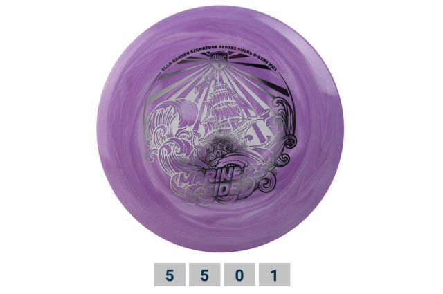 Discgolf DISCMANIA Midrange Driver S-LINE SWIRL MD3 Mariners Tide White/Purple 5/5/0/1 Discgolf DISCMANIA Midrange Driver S-LINE SWIRL MD3 Mariners Tide White/Purple 5/5/0/1