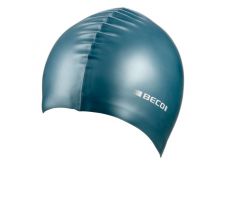 Silicone swimming cap METALLIC 7397 888 petrol for adult