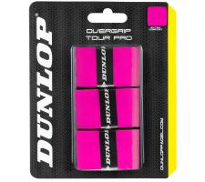 Padel racket overgrip DUNLOP TOUR PRO 3-blister pink