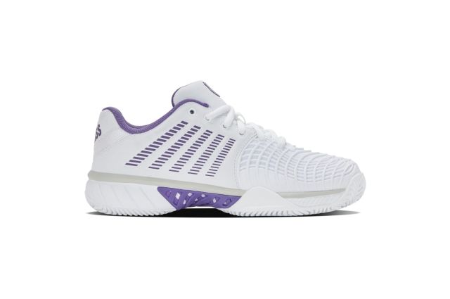 Tennis shoes for ladies K-SWISS EXPRESS LIGHT 3 white/purple