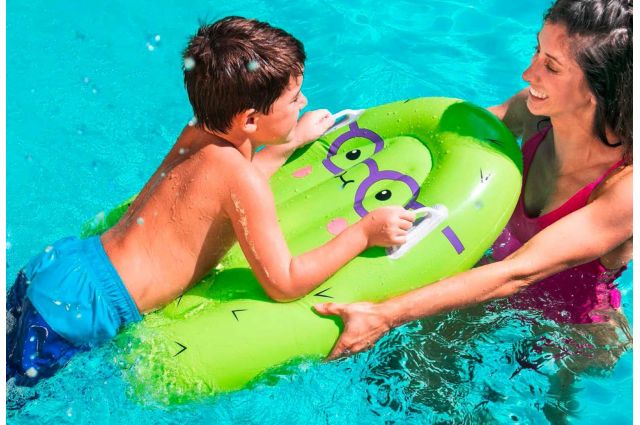 Vaikiškas plaukimo pripučiamas čiužinys BECO POOL RIDER Vaikiškas plaukimo pripučiamas čiužinys BECO POOL RIDER