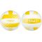 Volleyball ball AVENTO 16VF Yellow/White PVC leather Volleyball ball AVENTO 16VF Yellow/White PVC leather