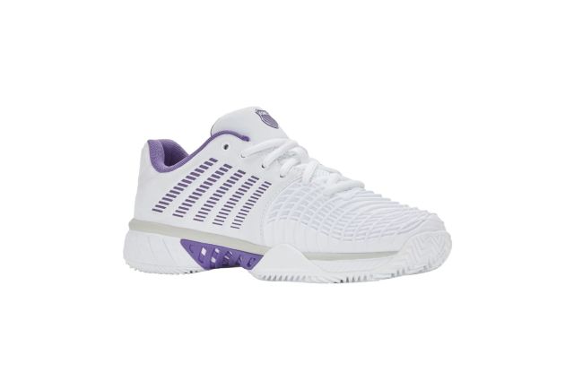 Tennis shoes for ladies K-SWISS EXPRESS LIGHT 3 white/purple
