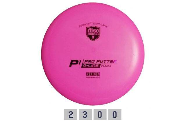 Diskgolfo diskas DISCMANIA D-LINE P1 FLEX 2 Diskgolfo diskas DISCMANIA D-LINE P1 FLEX 2