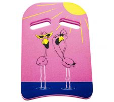 Kickboard KICK-BOARD, two handgrips 9690 pink