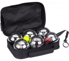 Petanque set GET & GO Jeu De Boules 52JV CHR 6pcs Chrome