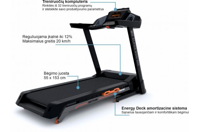 Treadmill KETTLER ALPHA RUN 600 Treadmill KETTLER ALPHA RUN 600