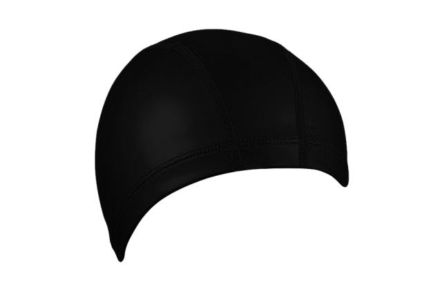 BECO Men's textile swimming cap 7728 0 black Juoda BECO Men's textile swimming cap 7728 0 black