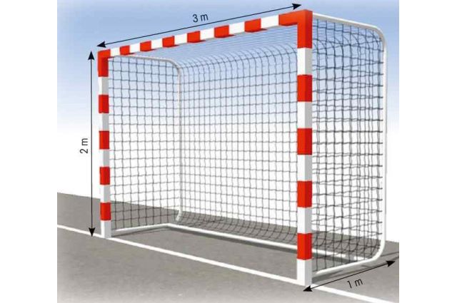 Handball net TREMBLAY FH724 3x2m, 4mm 2pcs Handball net TREMBLAY FH724 3x2m, 4mm 2pcs