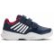 Teniso batai vaik. K-SWISS COURT EXPRESS STRAP OMNI blue/white Balta/mėlyna/raudona EU31