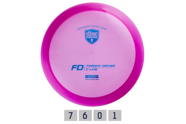 Discgolf DISCMANIA Fairway Driver C-LINE FD Pink 7/6/0/1 Discgolf DISCMANIA Fairway Driver C-LINE FD Pink 7/6/0/1