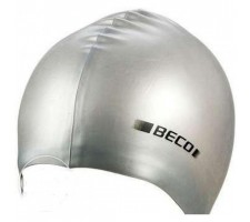 BECO Silicone swimming cap 7390 11 silver