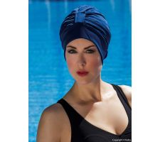 Swim cap FASHY FABRIC 3473 54 PES navy