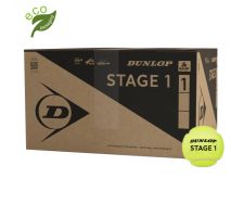 Lauko teniso kamuoliukai DUNLOP STAGE 1 72vnt