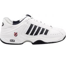 Tennis shoes for men K-SWISS DEFIER RS WHITE/DRESSBLUES/FIERYRED-M
