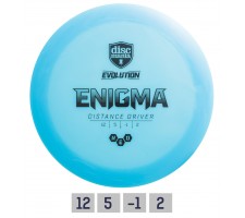 Discgolf DISCMANIA Distance Driver NEO ENIGMA Evolution Blue 12/5/-1/2
