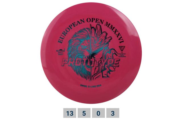 Diskgolfo diskas DISCMANIA S-LINE SWIRL DD4 European Open 2026 Fundraiser Diskgolfo diskas DISCMANIA S-LINE SWIRL DD4 European Open 2026 Fundraiser