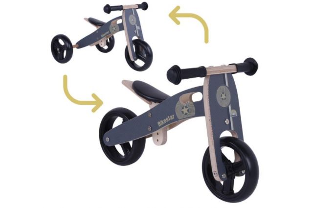 Balansinis dviratukas - triratukas Bikestar 2 in 1 Balansinis dviratukas - triratukas Bikestar 2 in 1