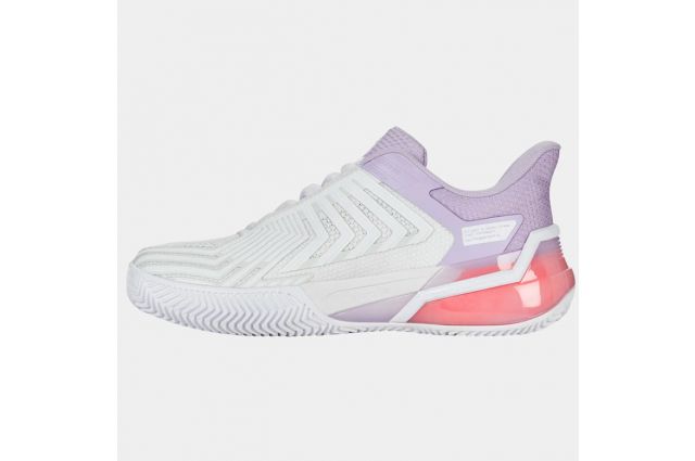 Teniso batai mot. K-SWISS ULTRASHOT 4 CLAY white/orchid petal