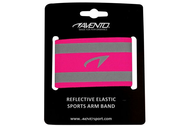 Wristband Reflective AVENTO 74OH FLR Fluorescent pink Wristband Reflective AVENTO 74OH FLR Fluorescent pink