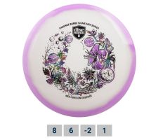 Discgolf DISCMANIA Fairway Driver NEO HORIZON Essence Astral Bloom Candance Burge series Purple 8/6/-2/1