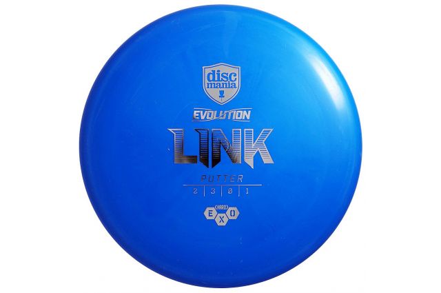 Discgolf DISCMANIA Putter HARD EXO LINK Evolution Blue 2/3/0/1 Discgolf DISCMANIA Putter HARD EXO LINK Evolution Blue 2/3/0/1