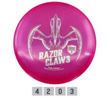Diskgolfo diskas DISCMANIA RAZOR CLAW 3 META TACTIC