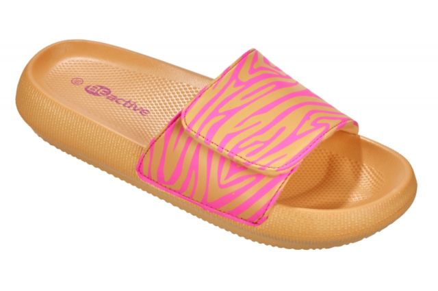 Slippers for women V-Strap BECO ZEBRA VIBES 3 38  orange
