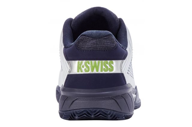 Tennis shoes for men K-SWISS HYPERCOURT EXPRESS 2 HB  white/peacot/silver UK9/43EU