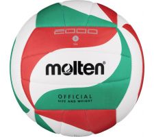 Volleyball ball training MOLTEN V5M2000, synth. leather size 5