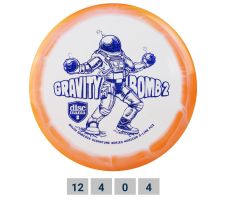Discgolf DISCMANIA Distance Driver S-LINE HORIZON PD2 Gravity Bomb 2 White/Orange 12/4/0/4