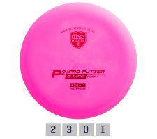 Discgolf DISCMANIA Putter D-LINE P2 FLEX 1 Pink 2/3/0/1
