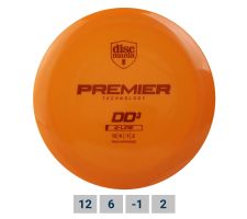 Diskgolfo diskas DISCMANIA Q-LINE PREMIER DD3