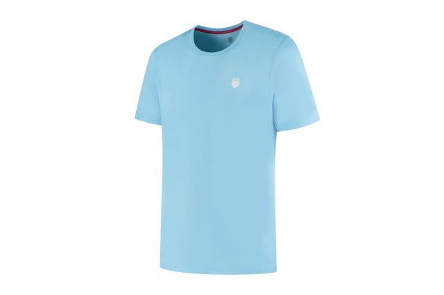 T-shirt for men K-SWISS HYPERCOURT BASIC TEE M light blue