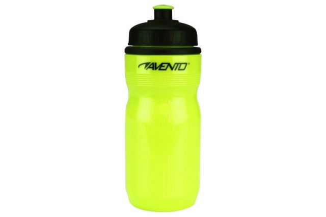 Sports Bottle AVENTO 500ml 21WB Fluorescent yellow/Black Sports Bottle AVENTO 500ml 21WB Fluorescent yellow/Black