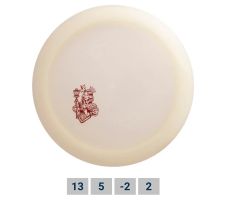 Diskgolfo diskas DISCMANIA GLOW MAJESTY