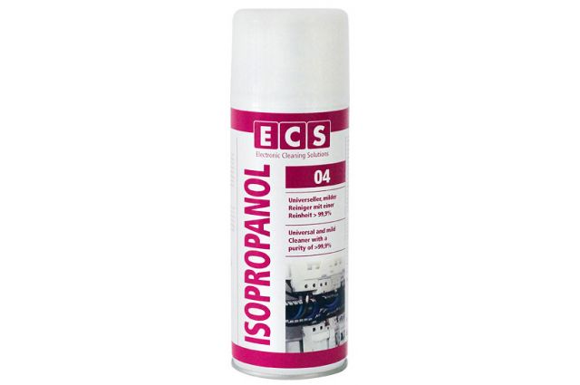 Valiklis ECS ISOPROPANOL PC plokštėms ir magnetinėms galv. (IPA) 400ml Valiklis ECS ISOPROPANOL PC plokštėms ir magnetinėms galv. (IPA) 400ml