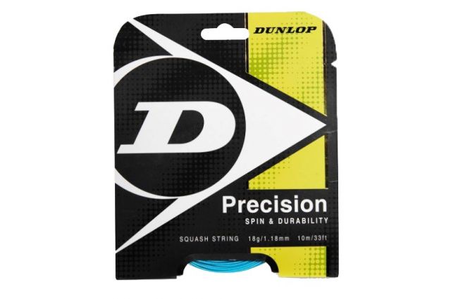 Squash string Dunlop PRECISION 18g/10m SPIN&DURABILITY Squash string Dunlop PRECISION 18g/10m SPIN&DURABILITY