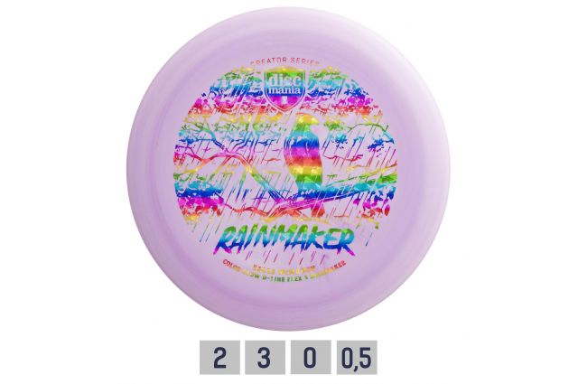 Discgolf DISCMANIA Putter D-LINE FLEX 3 Rainmaker Eagle Mcmahon Purple 2/3/0/0,5 Discgolf DISCMANIA Putter D-LINE FLEX 3 Rainmaker Eagle Mcmahon Purple 2/3/0/0,5