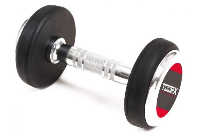 Toorx Professional rubber dumbbell 24kg Toorx Professional rubber dumbbell 24kg