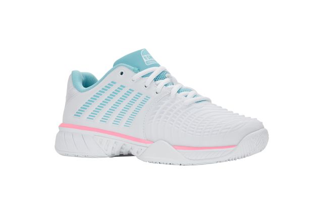 Padel shoes for ladies K-SWISS EXPRESS LIGHT 3 white/light blue