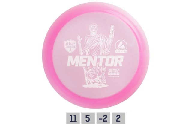 Diskgolfo diskas DISCMANIA Distance Driver PREMIUM MENTOR