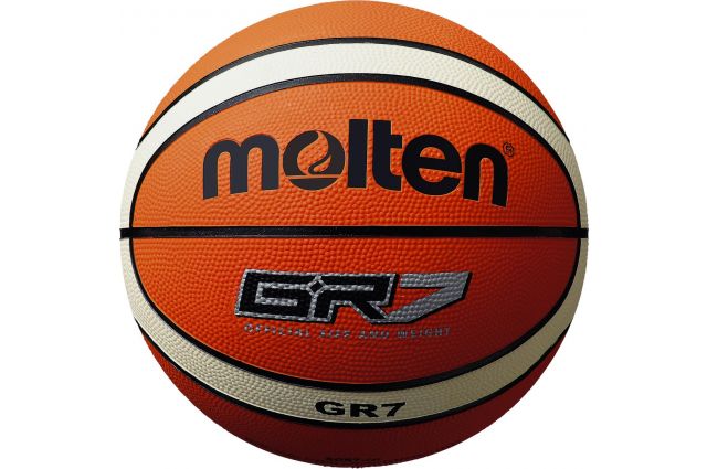 Basketball ball training MOLTEN BGR7-OI FIBA, rubber size 7 Basketball ball training MOLTEN BGR7-OI FIBA, rubber size 7