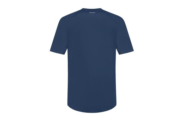 T-shirt for Tamsiai mėlyna men DUNLOP CLUB CREW S navy
