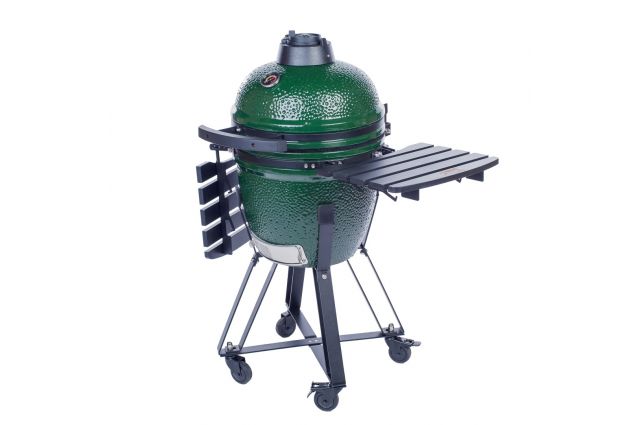 Ceramic barbecue KAMADO TasteLab 18'' Green with accessories Ceramic barbecue KAMADO TasteLab 18'' Green with accessories